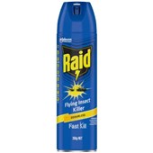 RAID FLY SPRAY FAST KILL LOW IRRITANT 350G