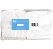 CONFECTIONERY PAPER BAG NO4 W185 X H210MM WHITE PACK 1000