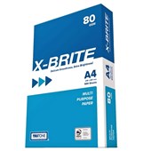 X BRITE PREMIUM COPY PAPER A4 80GSM PACK 500 SHEETS