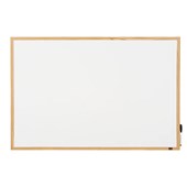 QUARTET ECONOMY WHITEBOARD NONMAGNETIC 900 X 600MM PINE FRAME