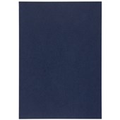 GBC IBICO BINDING COVER LEATHERGRAIN 300GSM A4 NAVY PACK 100