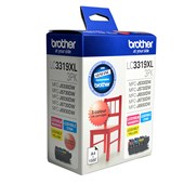 BROTHER LC3319XL3PK INK CARTRIDGE HIGH YIELD CMY COLOUR PACK 3