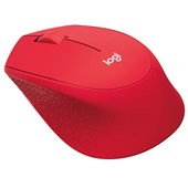 LOGITECH M331 MOUSE WIRELESS SILENT RED