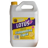 LOTUS DISHWASHING LIQUID LEMON BIODEGRADABLE 5L