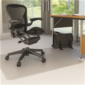 MARBIG ECONOMAT CHAIRMAT PVC KEYHOLE HARDFLOOR 1140 X 1340MM