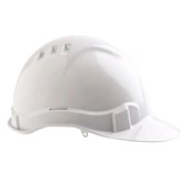 PROCHOICE HARD HAT HHV6 6 VENT 6 POINT PUSHLOCK HARNESS WHITE