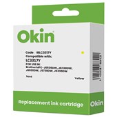 OKIN LC3317Y BROTHER COMPATIBLE INK CARTRIDGE YELLOW