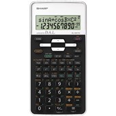 SHARP EL531THBWH SCIENTIFIC CALCULATOR WHITEBLACK