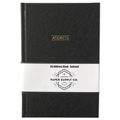 OFFICE SUPPLY CO CITTA ADDRESS BOOK A5 140 X 210 BLACK