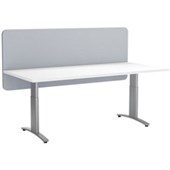 BOYD ACOUSTIC MODESTY PANEL DESK SCREEN L1500 X H600MM LIGHT GREY