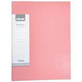 LEDAH DISPLAY BOOK 20 POCKETS A4 PASTEL PINK