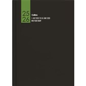 COLLINS MID YEAR APPOINTMENT DIARY A53A WEEK TO VIEW BLACK 20252026