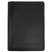 DEBDEN COMPENDIUM EXECUTIVE PORTFOLIO A4 ZIPPERED LEATHER BLACK