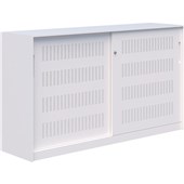 FORTIS STORAGE SLIDING DOOR CABINET LOCKING H1200 X L1800MM WHITE