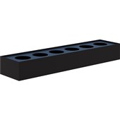 FORTIS STORAGE PLANTER BOX H180 X L1800 X D450MM BLACK