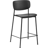 EDEN QUIZ KITCHEN STOOL BLACK
