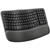 LOGITECH WAVE KEYS ERGONOMIC WIRELESS KEYBOARD GRAPHITE