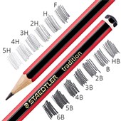 STAEDTLER 110 TRADITION PENCIL 2B