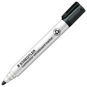 STAEDTLER 351 LUMOCOLOR WHITEBOARD MARKER BULLET 20MM BLACK