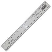 TAURUS RULER PLASTIC JO3820 300MM CLEAR