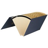 MARBIG EXPANDING FILE AZ INDEX FOOLSCAP DARK GREY