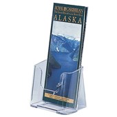 DEFLECTO BROCHURE HOLDER DL CLEAR