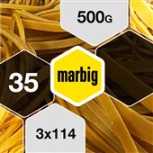 MARBIG RUBBER BANDS SIZE 35 500G