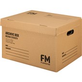 FM ARCHIVE BOX UP TO 25KG W425 X H275 X D330MM KRAFT