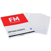 FM COPYSAFE POCKET 40MU A4 CLEAR BOX 100
