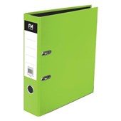 FM VIVID LEVER ARCH FILE A4 LIME GREEN