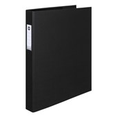 MARBIG DELUXE RING BINDER PVC PORTRAIT 3D 38MM A3 BLACK