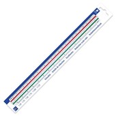 STAEDTLER MARS 561 SCALE RULER TRIANGULAR 561 981