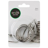 DIXON BOOK RINGS 38MM PACK 5