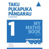 WARWICK MY MATHS BOOK 1 TAKU PUKAPUKA PANGARAU 10MM QUAD 32 LEAF